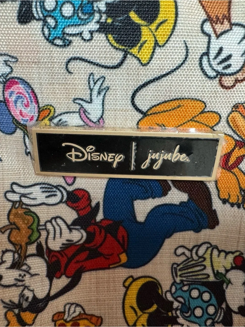 NWT Ju-Ju-Be x Disney BRB Backpack Set Sensational Snacks Changing Pad & PaciPod